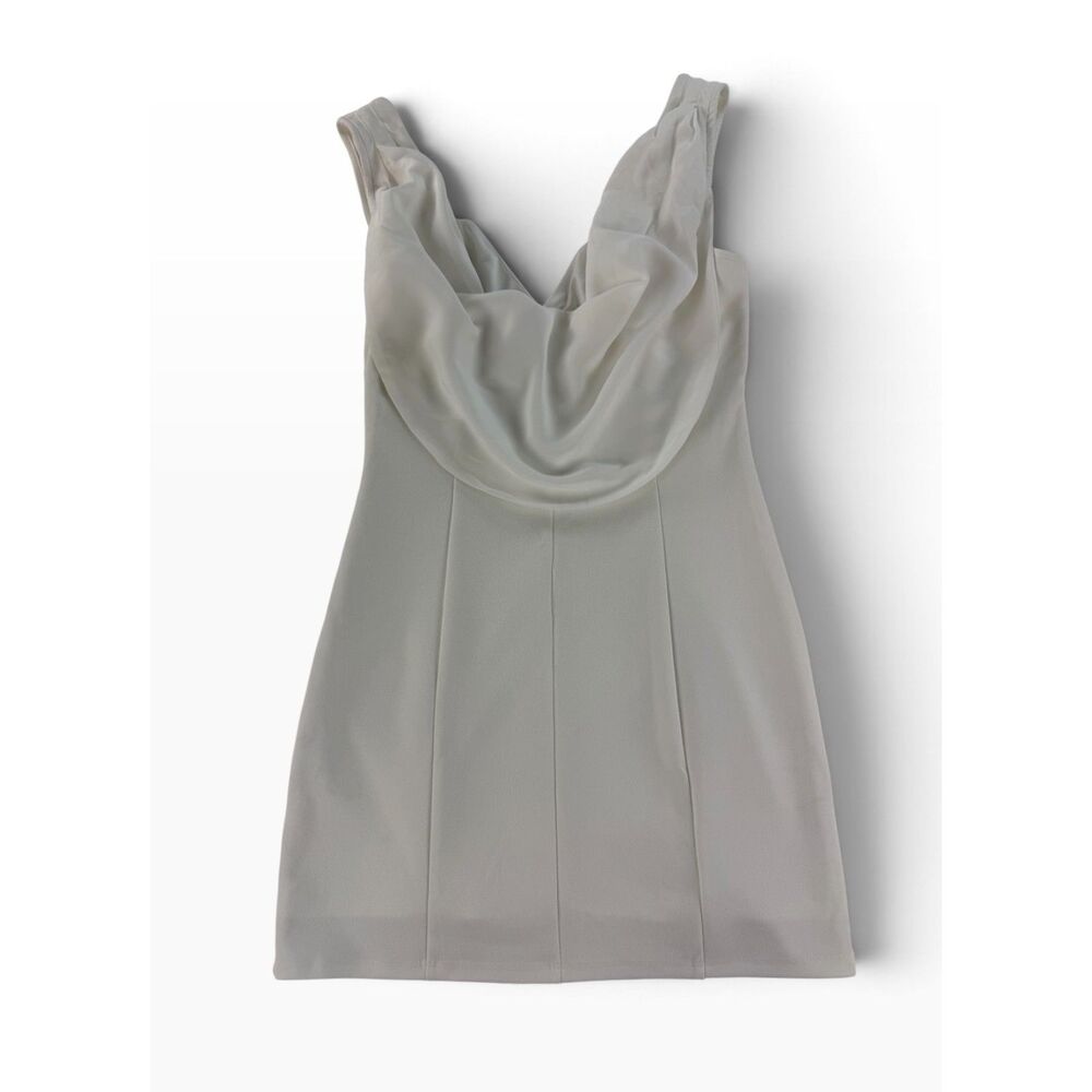 Lulus White Halter Mini Dress S - Picture 3 of 8